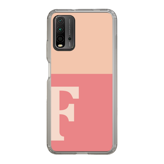 Slim Protection Case［ Original - initial two tone - F pink ］