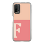 Slim Protection Case［ Original - initial two tone - F pink ］