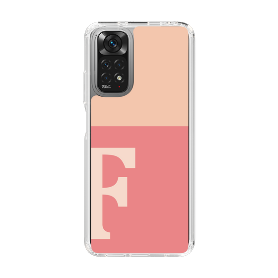 Slim Protection Case［ Original - initial two tone - F pink ］