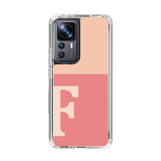 Slim Protection Case［ Original - initial two tone - F pink ］