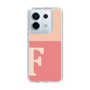 Slim Protection Case［ Original - initial two tone - F pink ］