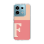 Slim Protection Case［ Original - initial two tone - F pink ］