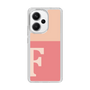 Slim Protection Case［ Original - initial two tone - F pink ］