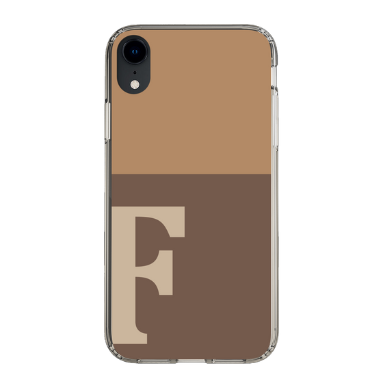 Slim Protection Case［ Original - initial two tone - F brown ］