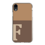 Slim Protection Case［ Original - initial two tone - F brown ］