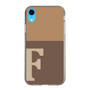 Slim Protection Case［ Original - initial two tone - F brown ］