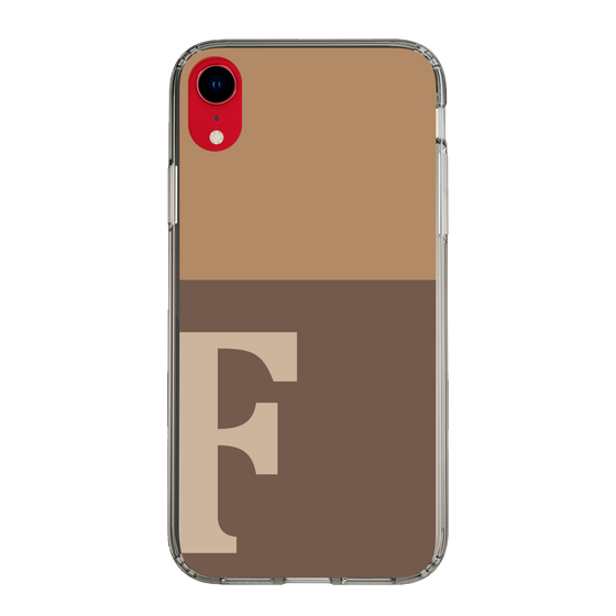 Slim Protection Case［ Original - initial two tone - F brown ］