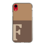 Slim Protection Case［ Original - initial two tone - F brown ］