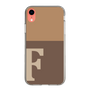 Slim Protection Case［ Original - initial two tone - F brown ］