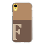 Slim Protection Case［ Original - initial two tone - F brown ］