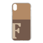 Slim Protection Case［ Original - initial two tone - F brown ］