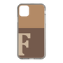 Slim Protection Case［ Original - initial two tone - F brown ］
