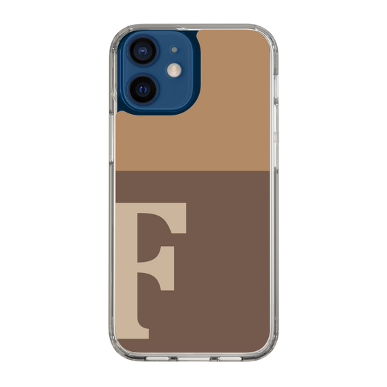 Slim Protection Case［ Original - initial two tone - F brown ］
