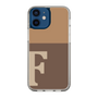 Slim Protection Case［ Original - initial two tone - F brown ］