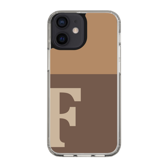 Slim Protection Case［ Original - initial two tone - F brown ］