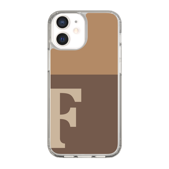 Slim Protection Case［ Original - initial two tone - F brown ］