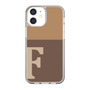 Slim Protection Case［ Original - initial two tone - F brown ］