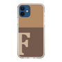 Slim Protection Case［ Original - initial two tone - F brown ］