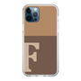 Slim Protection Case［ Original - initial two tone - F brown ］