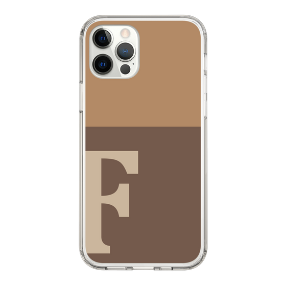 Slim Protection Case［ Original - initial two tone - F brown ］