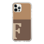 Slim Protection Case［ Original - initial two tone - F brown ］