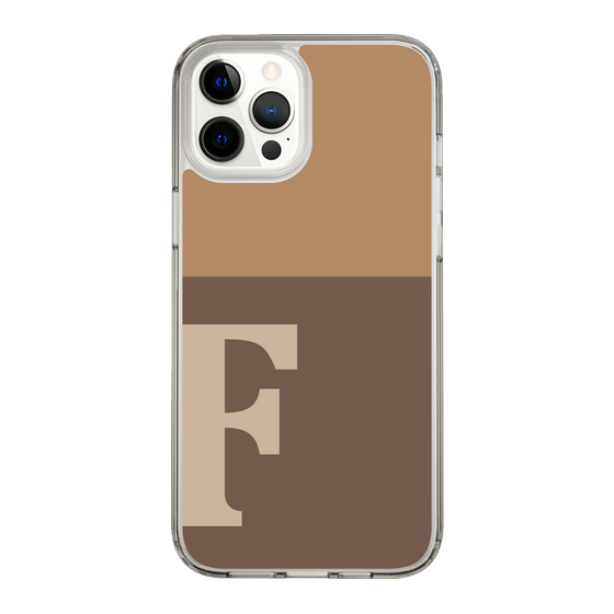 Slim Protection Case［ Original - initial two tone - F brown ］