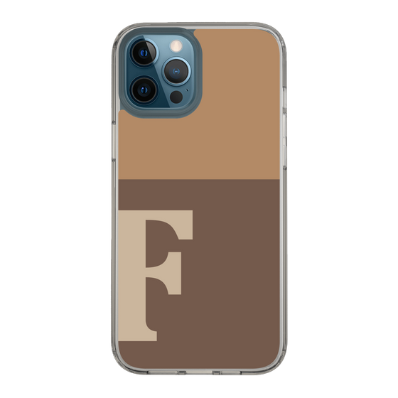 Slim Protection Case［ Original - initial two tone - F brown ］