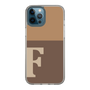 Slim Protection Case［ Original - initial two tone - F brown ］