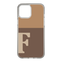 Slim Protection Case［ Original - initial two tone - F brown ］