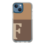 Slim Protection Case［ Original - initial two tone - F brown ］
