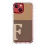 Slim Protection Case［ Original - initial two tone - F brown ］