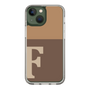 Slim Protection Case［ Original - initial two tone - F brown ］