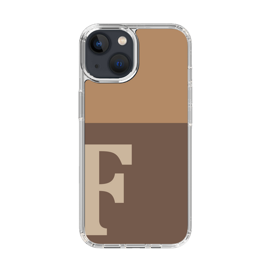 Slim Protection Case［ Original - initial two tone - F brown ］