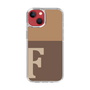 Slim Protection Case［ Original - initial two tone - F brown ］