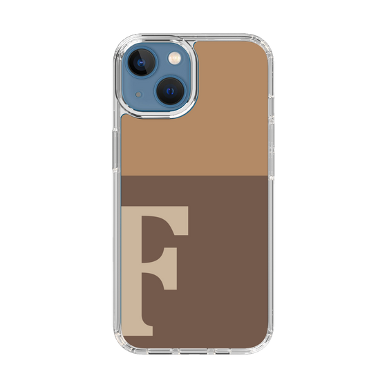 Slim Protection Case［ Original - initial two tone - F brown ］