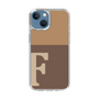 Slim Protection Case［ Original - initial two tone - F brown ］