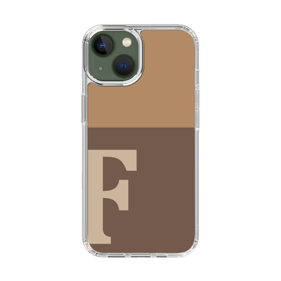 Slim Protection Case［ Original - initial two tone - F brown ］