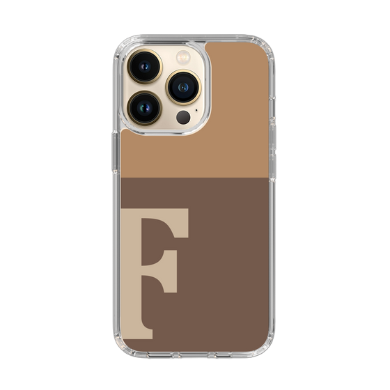 Slim Protection Case［ Original - initial two tone - F brown ］