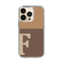 Slim Protection Case［ Original - initial two tone - F brown ］