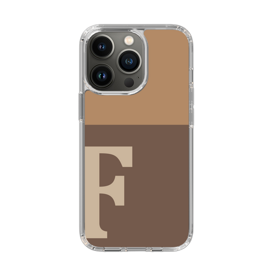 Slim Protection Case［ Original - initial two tone - F brown ］