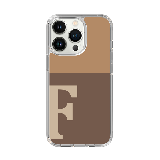 Slim Protection Case［ Original - initial two tone - F brown ］