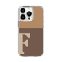 Slim Protection Case［ Original - initial two tone - F brown ］