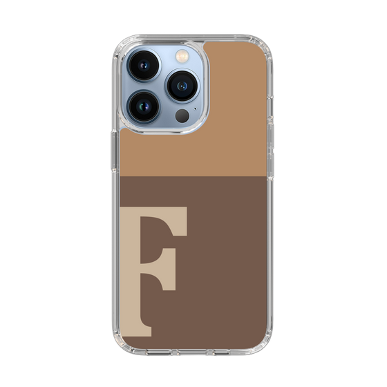 Slim Protection Case［ Original - initial two tone - F brown ］
