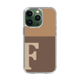 Slim Protection Case［ Original - initial two tone - F brown ］