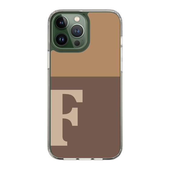 Slim Protection Case［ Original - initial two tone - F brown ］