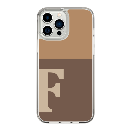 Slim Protection Case［ Original - initial two tone - F brown ］