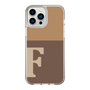 Slim Protection Case［ Original - initial two tone - F brown ］