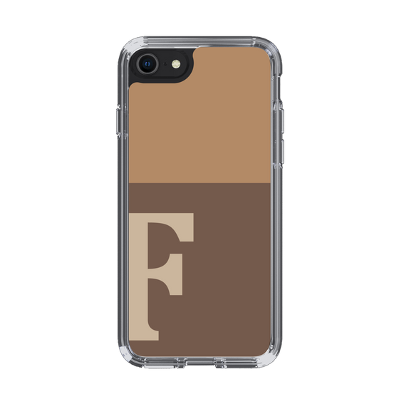 Slim Protection Case［ Original - initial two tone - F brown ］