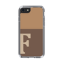 Slim Protection Case［ Original - initial two tone - F brown ］
