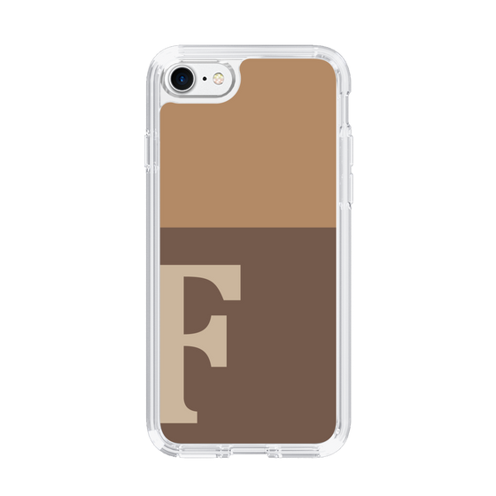 Slim Protection Case［ Original - initial two tone - F brown ］